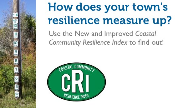 Check out the New and Improved Coastal Community Resilience Index